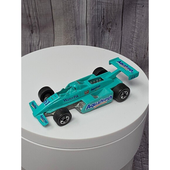 Toys | 1982 Hot Wheels 61 Aquafresh Water Pik Blue 164 Diecast 3 ...